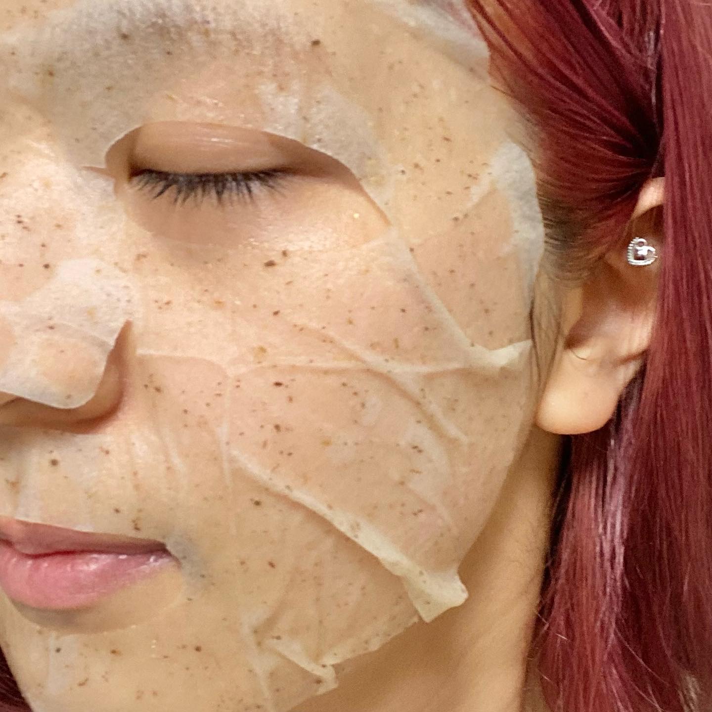 4番 ひんやりクーリングシートマスク/numbuzin/シートマスク・パックを使ったクチコミ（2枚目）