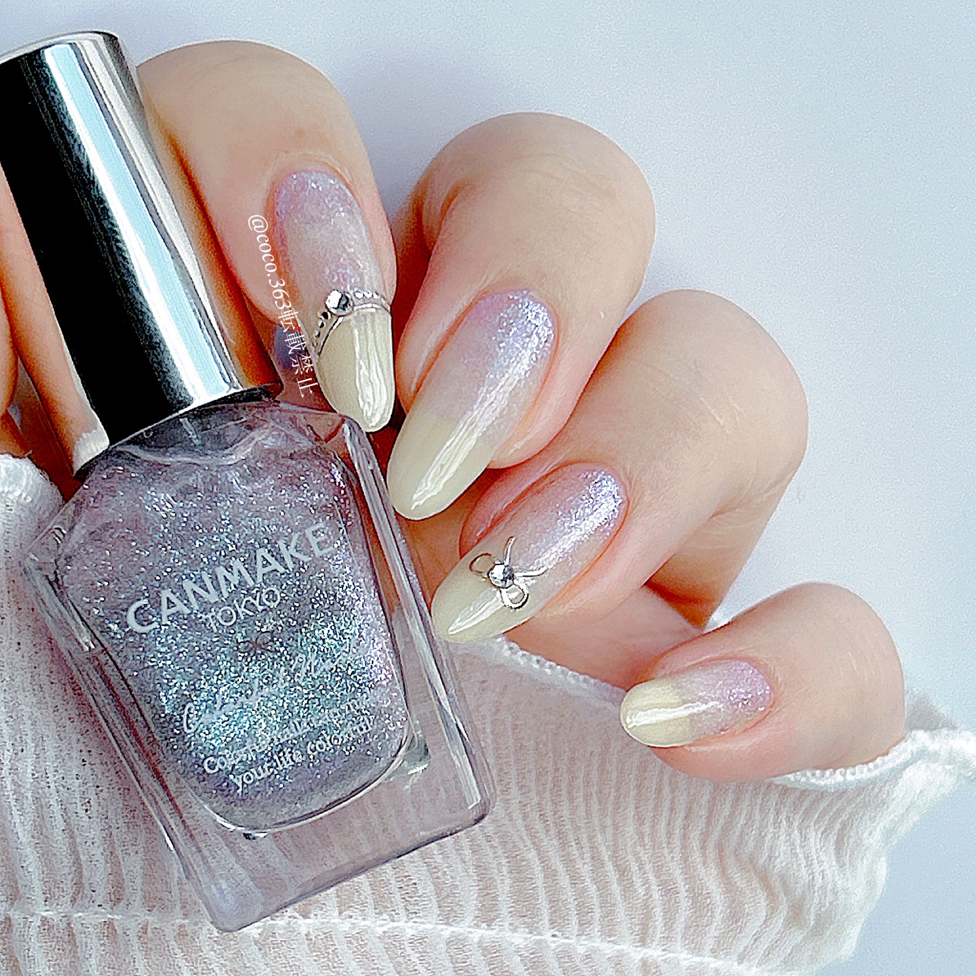 カラフルネイルズ/キャンメイク/マニキュアを使ったクチコミ（3枚目）