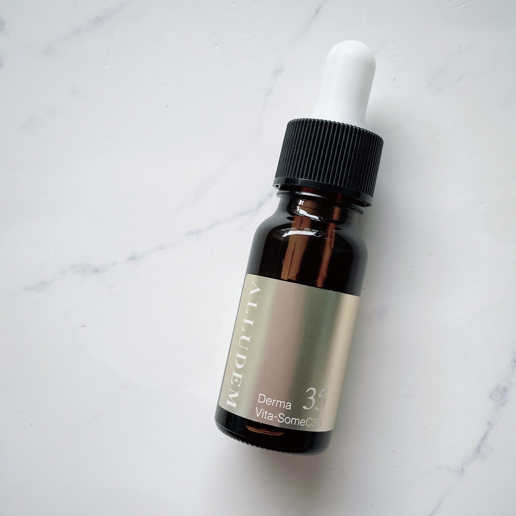 ダーマビタソームC35/ALLUDEM/美容液を使ったクチコミ（3枚目）