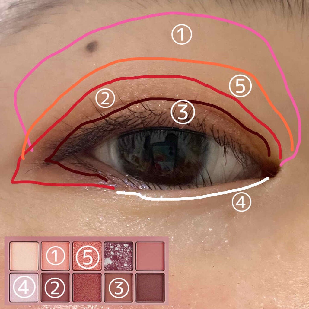 プロ アイ パレット/CLIO/アイシャドウパレットを使ったクチコミ(4枚目)