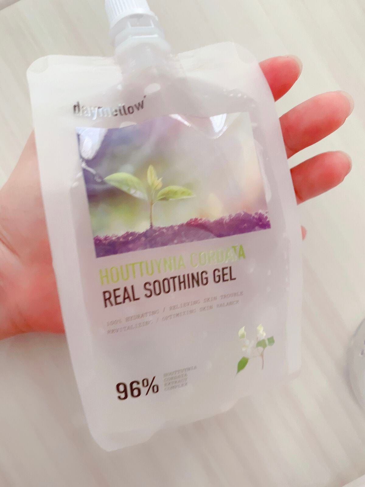 ドクダミリアルスージングジェル/daymellow’/ボディローションを使ったクチコミ(2枚目)