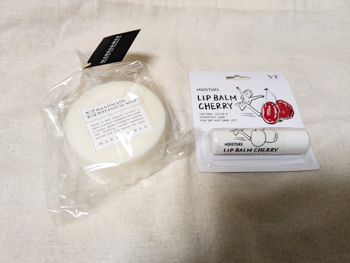 ハンドメイドボタニカルソープ 酒粕/コメ/MARKS&WEB/洗顔石鹸を使ったクチコミ(1枚目)