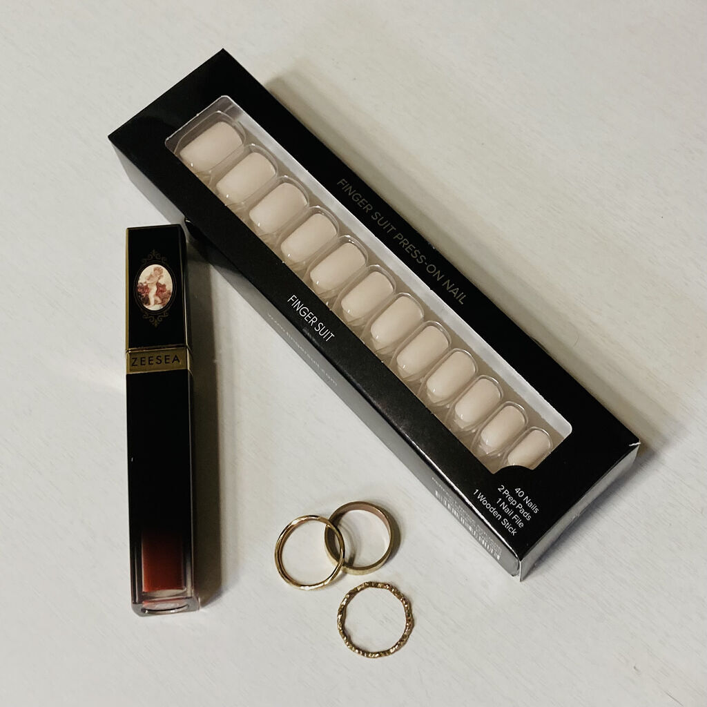 ネイルチップ(シールタイプ)/FINGER SUIT/ネイルチップ・パーツを使ったクチコミ（1枚目）