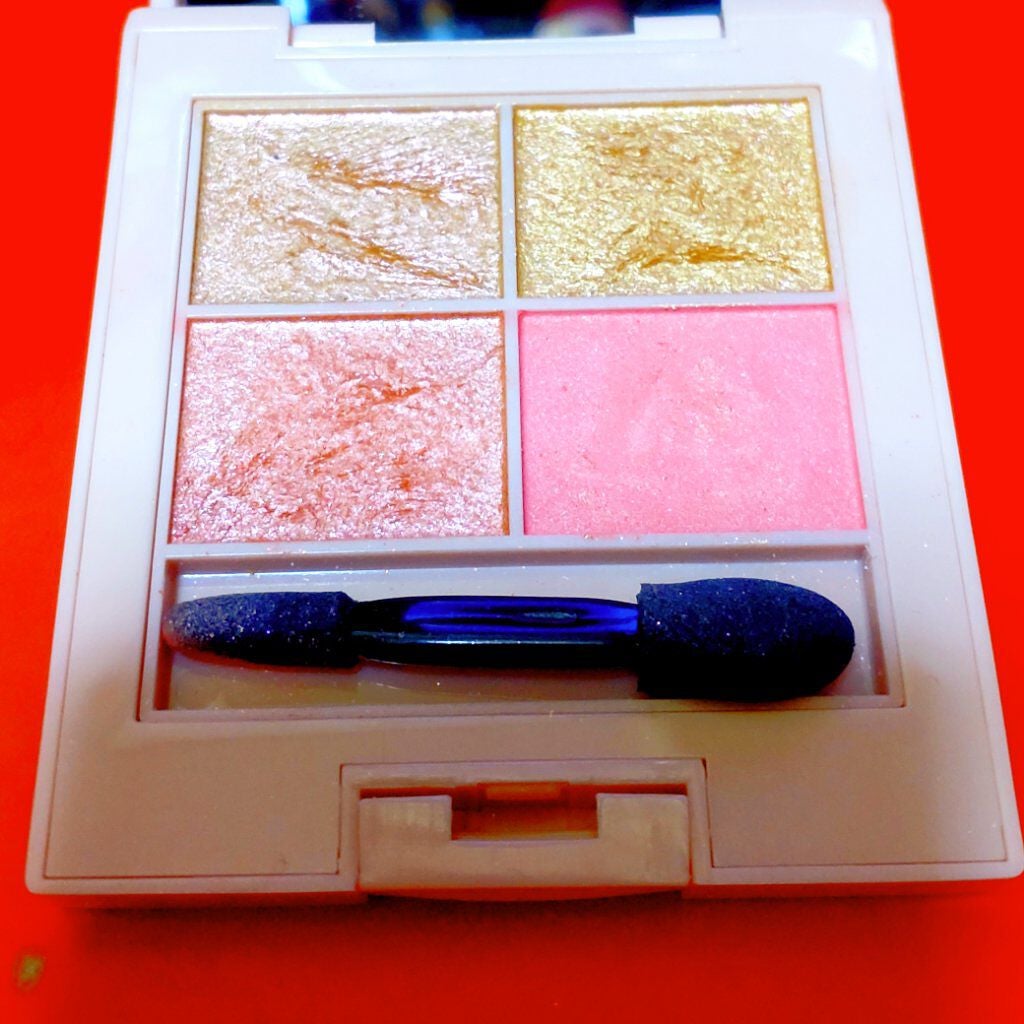 イロアソビ 4色アイパレット/iroasobi/アイシャドウパレットを使ったクチコミ(3枚目)