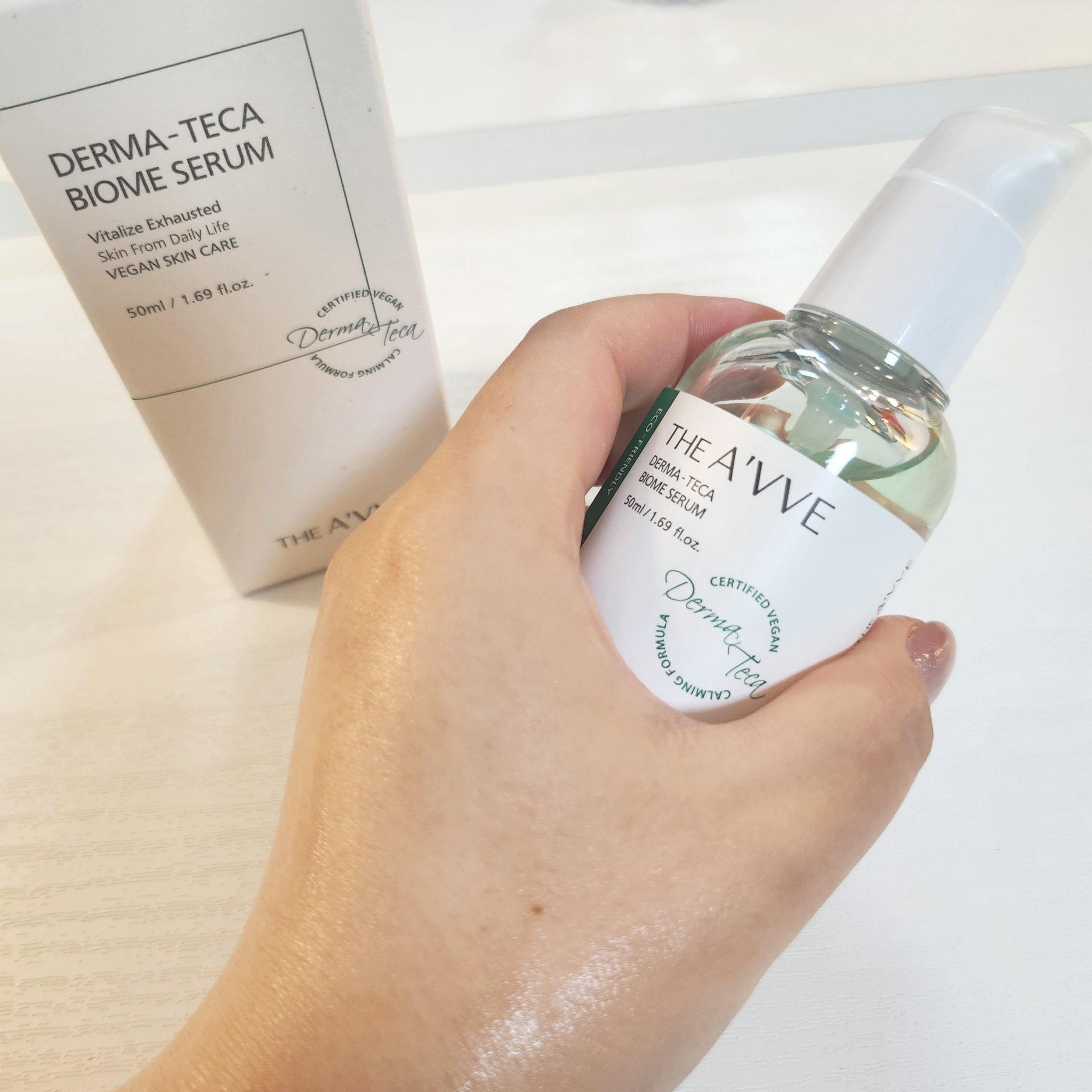 ダーマテカバイオームセラム/THE A'VVE/美容液を使ったクチコミ（3枚目）