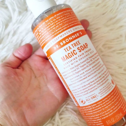 マジックソープ ティートゥリー/ドクターブロナー/ボディソープを使ったクチコミ(2枚目)