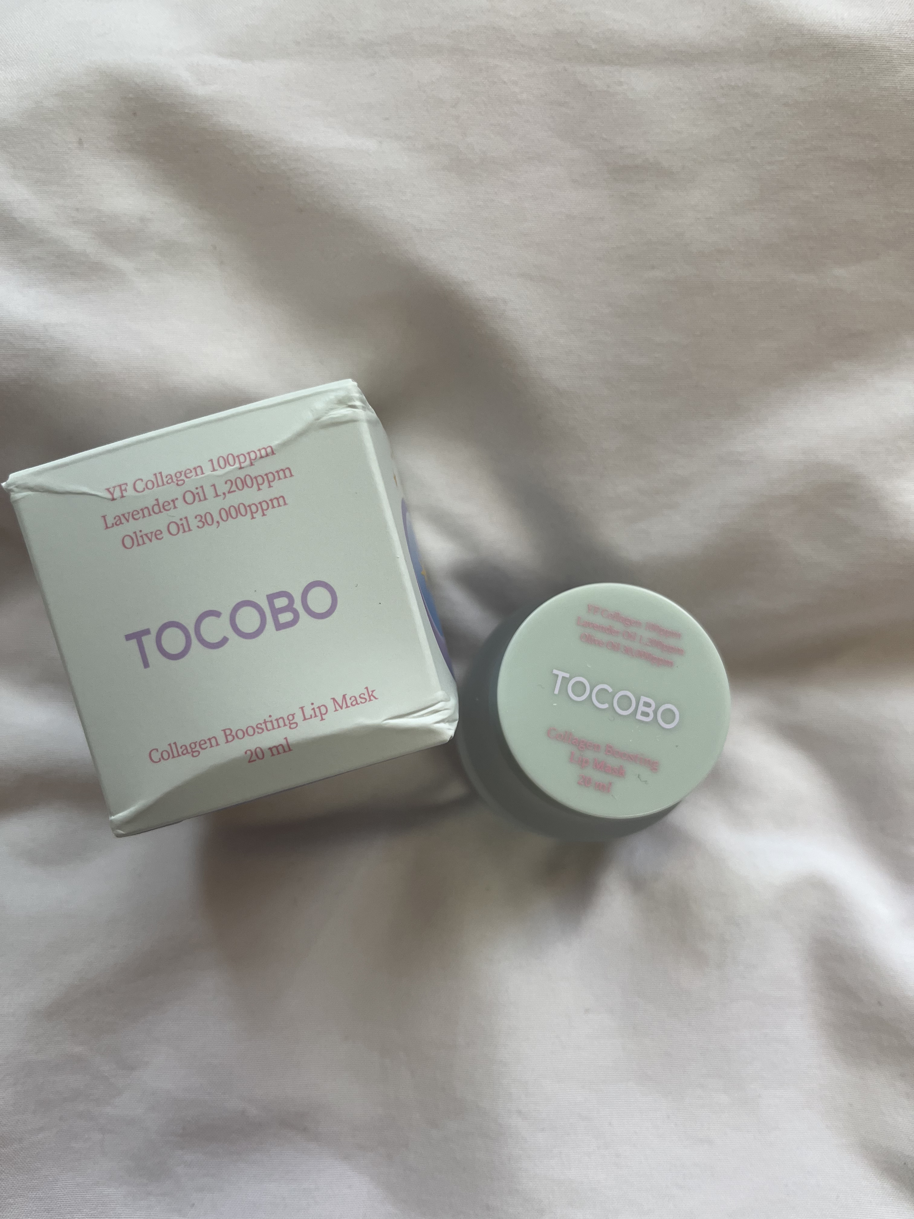 コラーゲンブースティングリップマスク/TOCOBO/リップマスクを使ったクチコミ（2枚目）