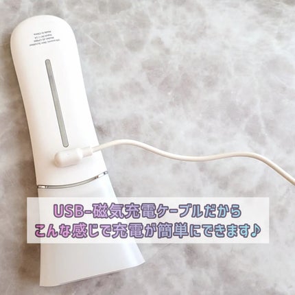 ウォーターピーリング超音波美顔器/ANLAN/美顔器・マッサージを使ったクチコミ(6枚目)