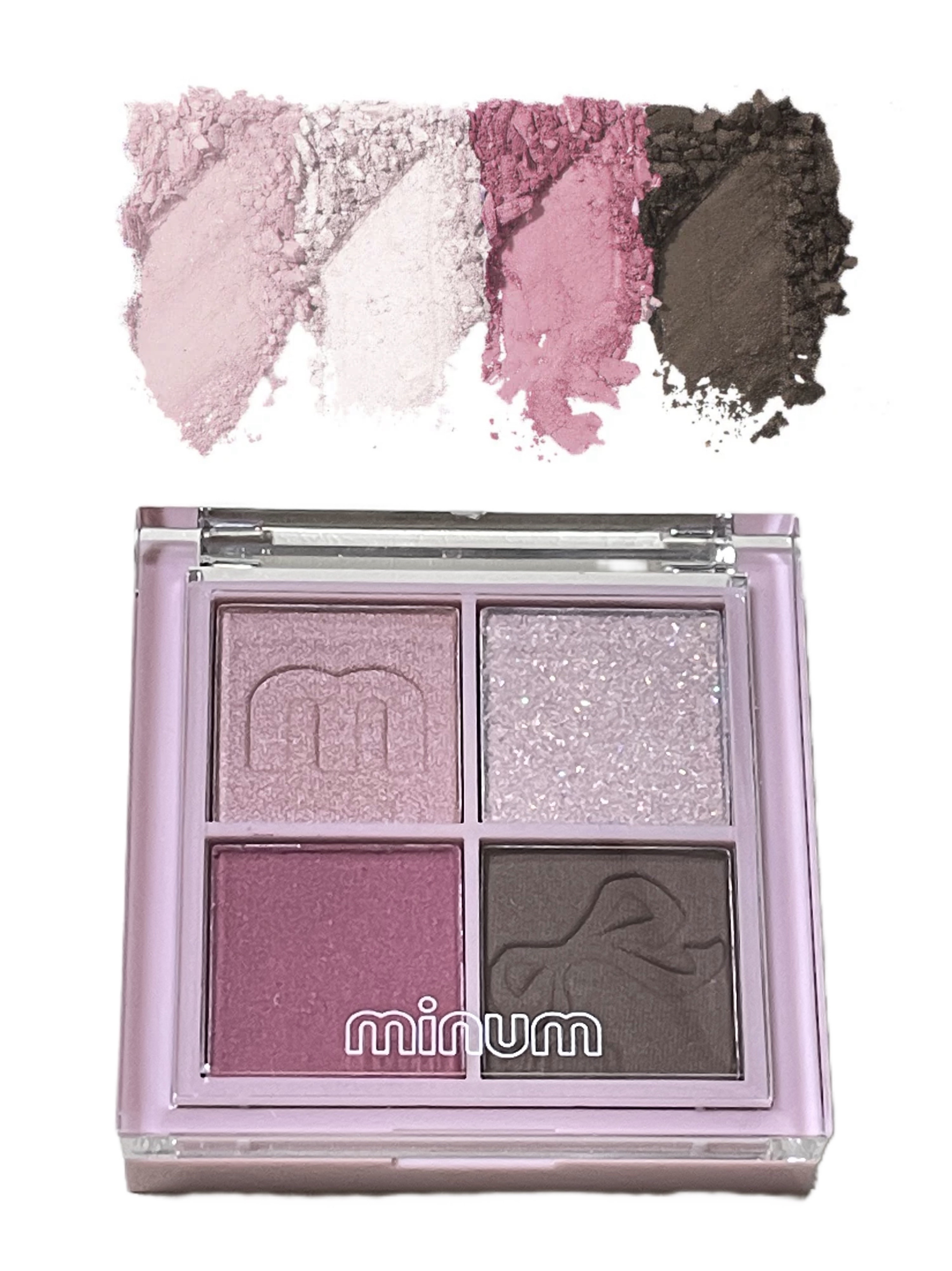 バブアイカラーパレット/minum/アイシャドウパレットを使ったクチコミ（2枚目）