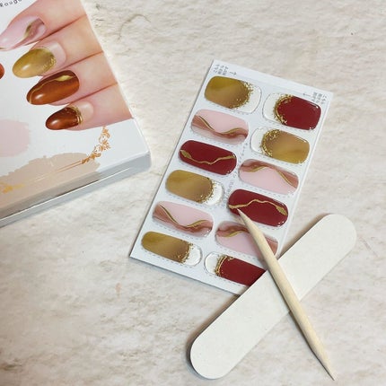 セミキュアジェルネイルシール ハンド用/LYSD’OR/ネイルシールを使ったクチコミ(4枚目)