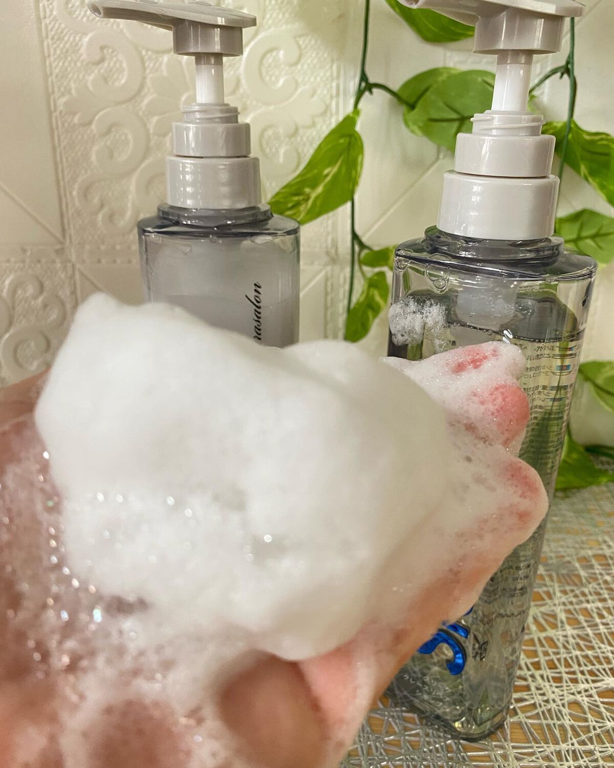 pikopiko on LIPS 「Sleekグレースリペアシャンプー&トリートメントsleekか..」(2枚目)