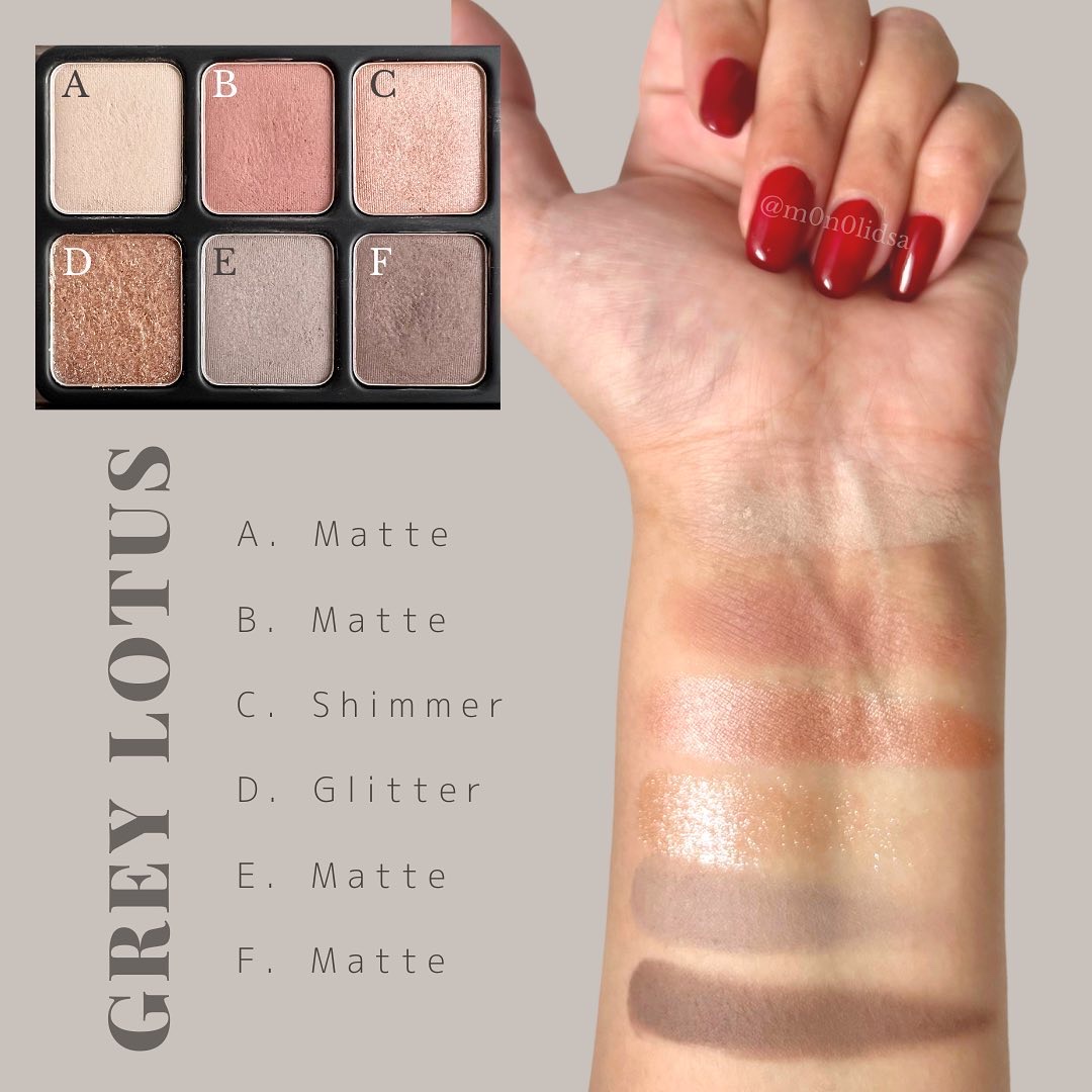 アイカラーパレット/heme/アイシャドウパレットを使ったクチコミ（3枚目）