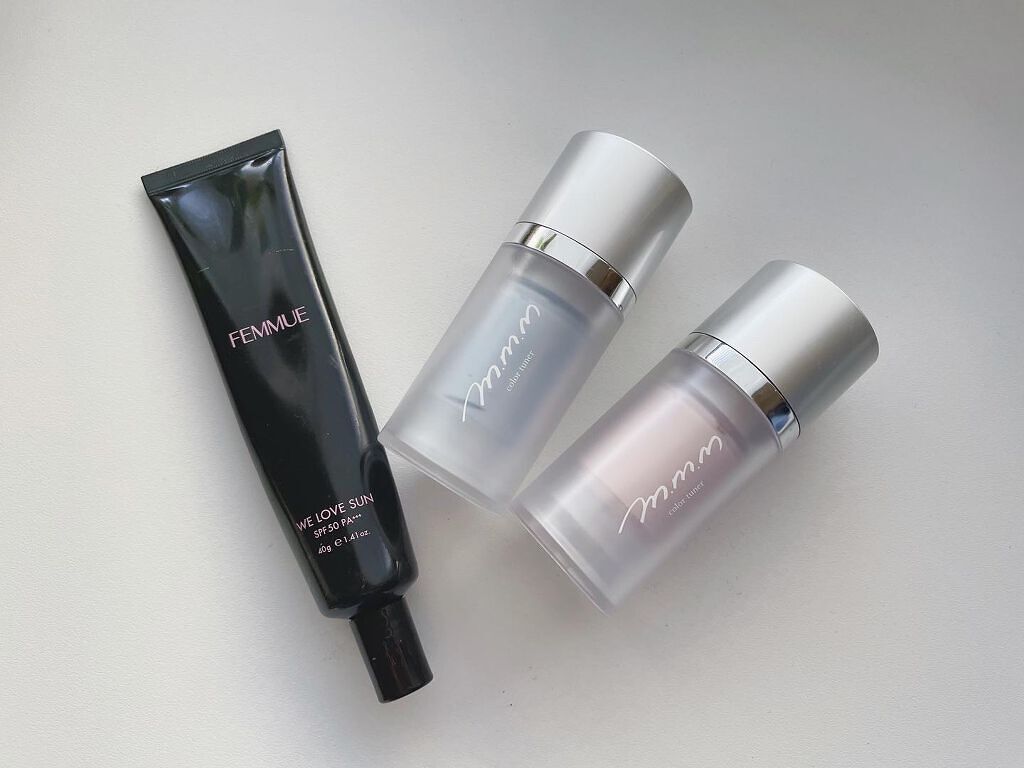 トーンアップUVクリーム SPF50 PA+++/FEMMUE/化粧下地を使ったクチコミ（1枚目）