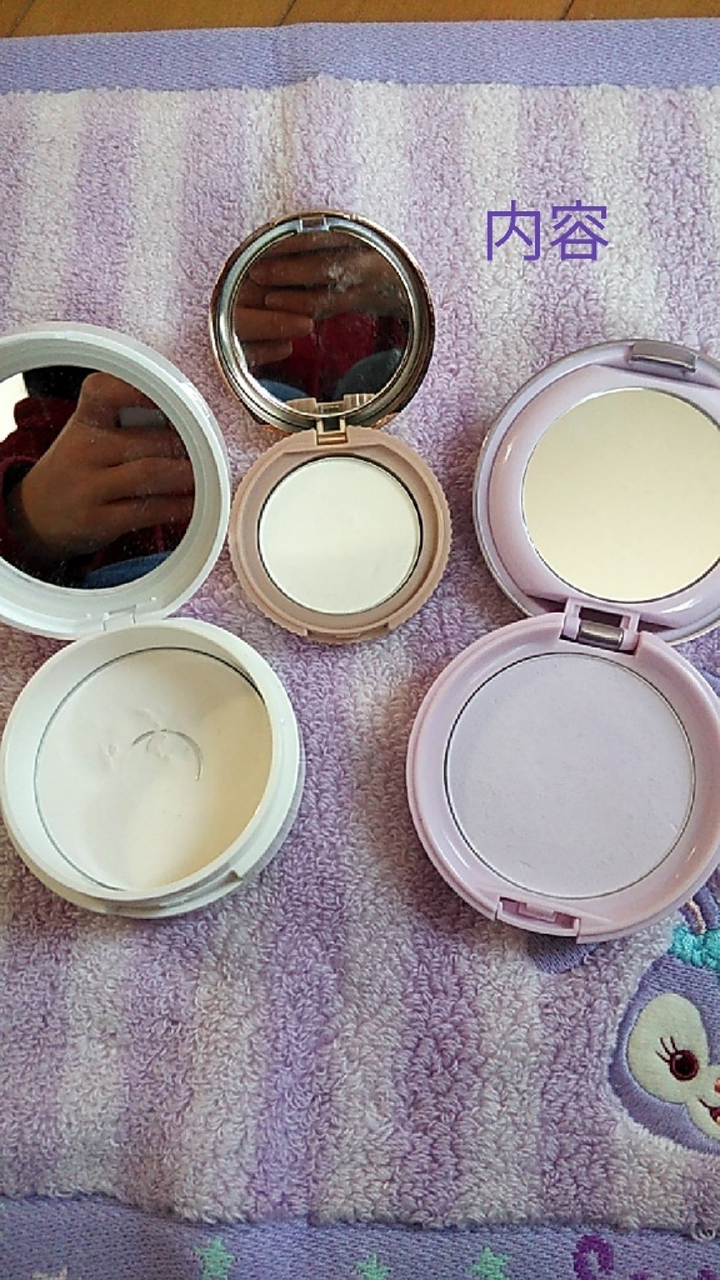 ドリーム オン パウダー ピンクベージュ/ETUDE/ルースパウダーを使ったクチコミ（2枚目）