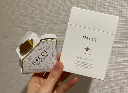 はちみつ洗顔石鹸/HACCI/洗顔石鹸を使ったクチコミ(1枚目)