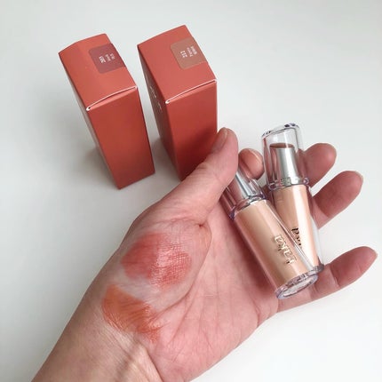 ボンディンググロウリップスティック/Laka/口紅を使ったクチコミ(4枚目)