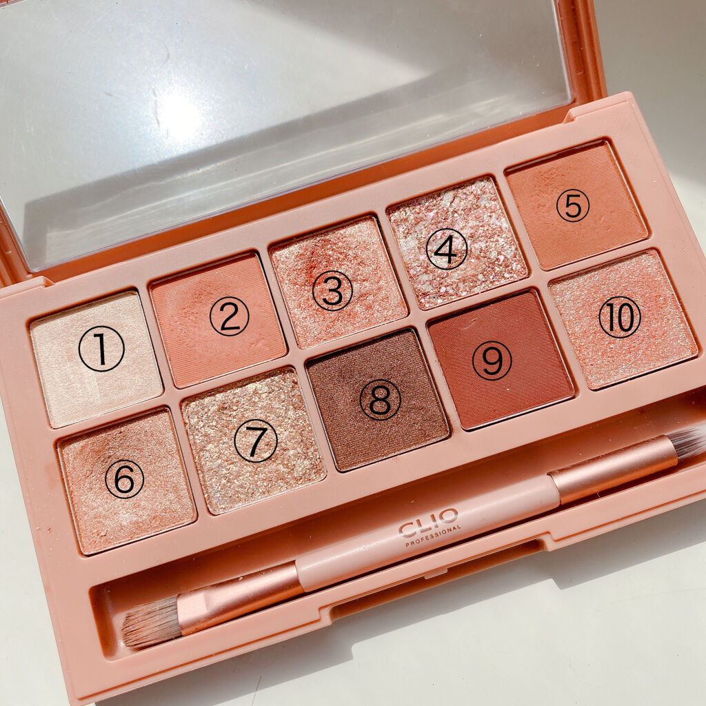 プロ アイ パレット/CLIO/アイシャドウパレットを使ったクチコミ（2枚目）