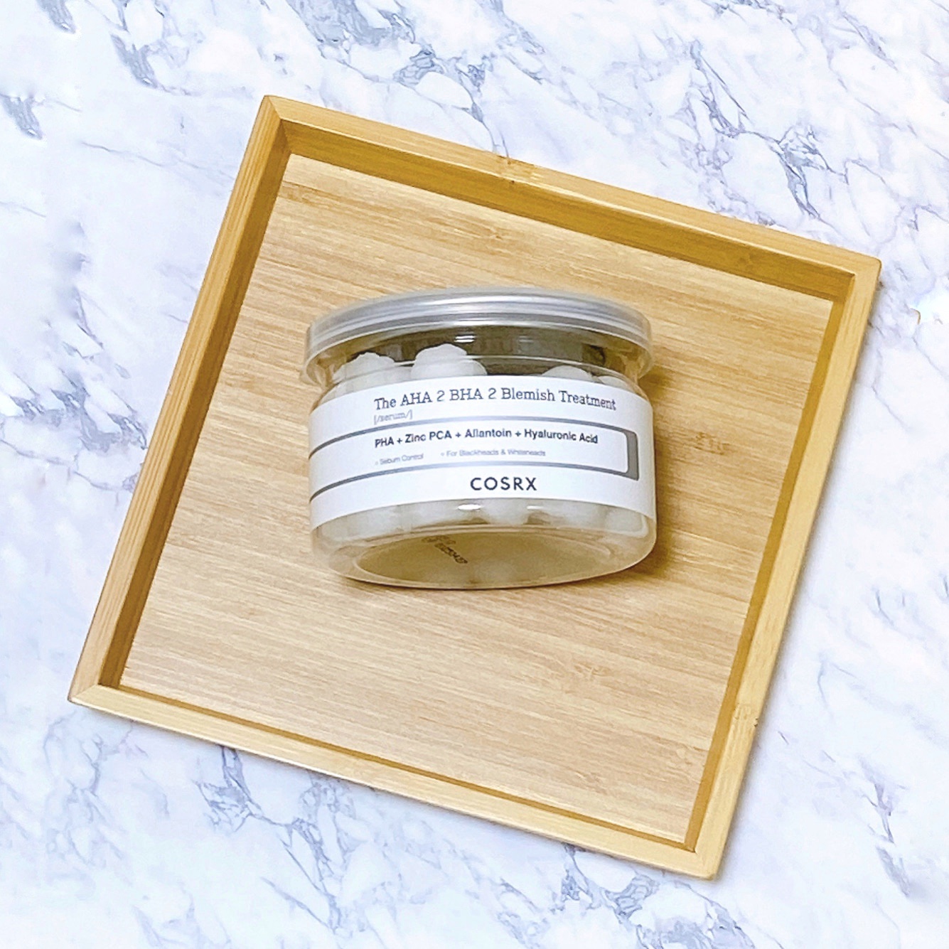 RXザ・AHA2 BHA2 ブラミッシュトリートメントセラムコットン/COSRX/美容液を使ったクチコミ（1枚目）