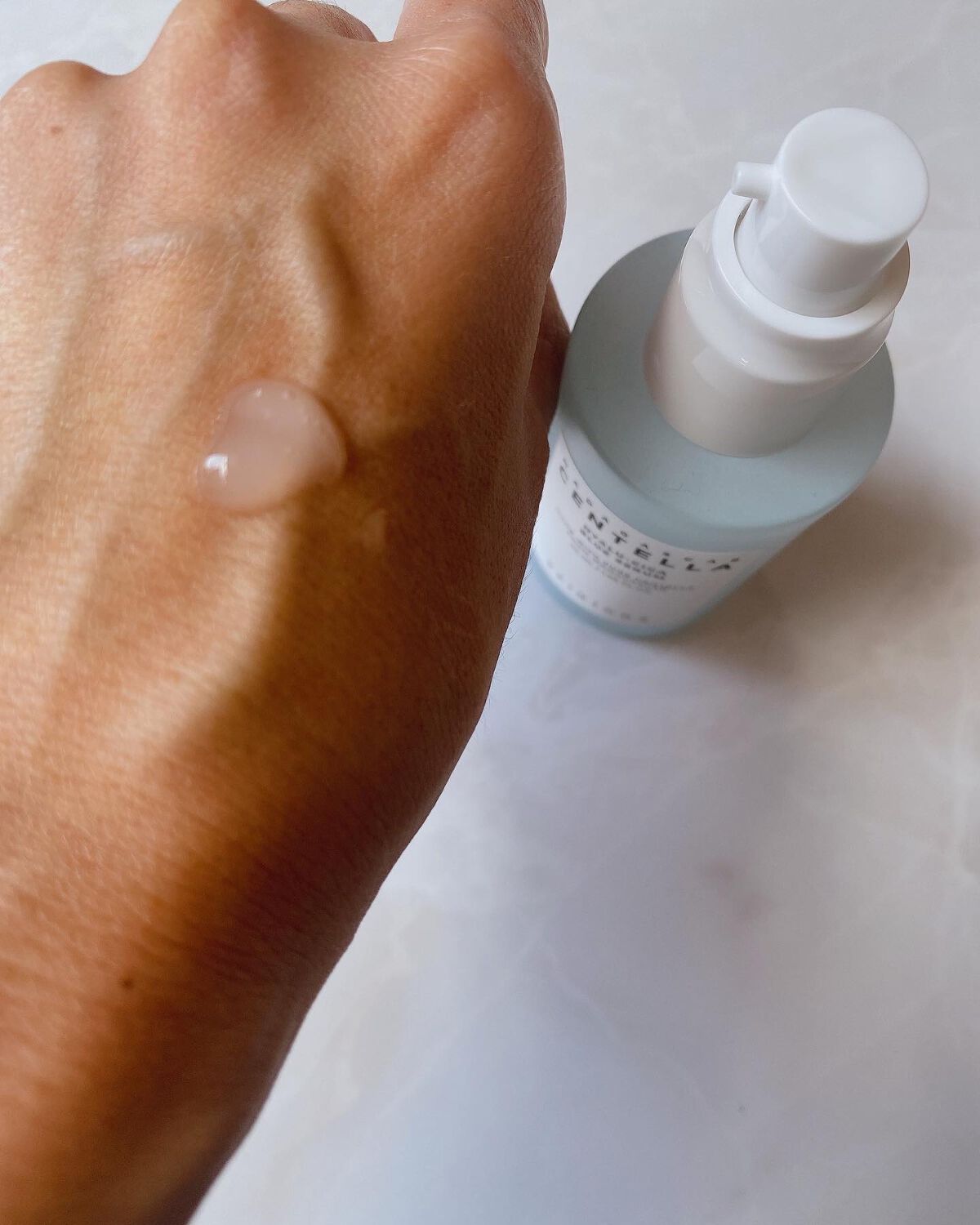 ヒアルーシカ ブルー セラム/SKIN1004/美容液を使ったクチコミ(5枚目)