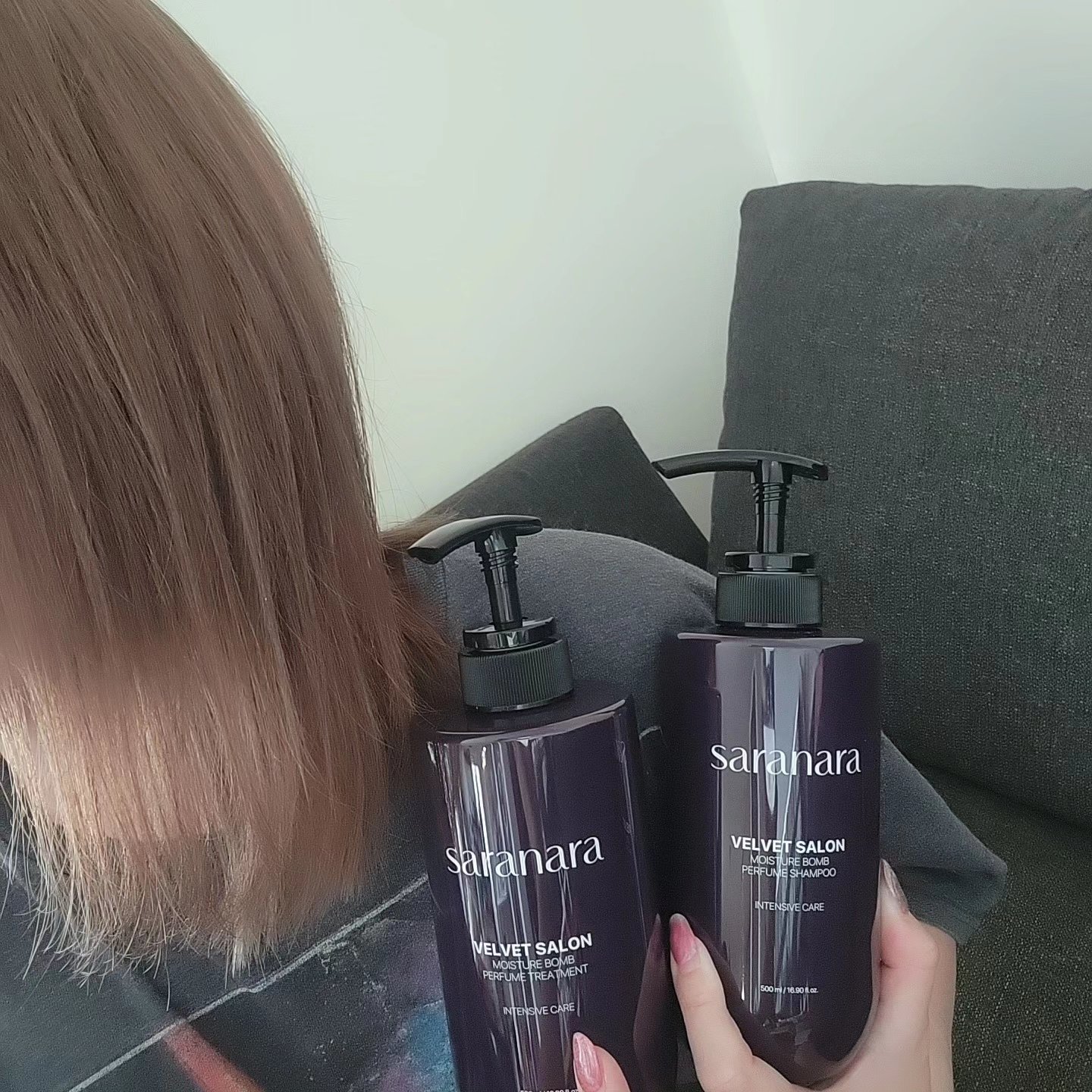 ベルベットサロンプロテインシャンプー/SARANARA/市販シャンプーを使ったクチコミ（1枚目）