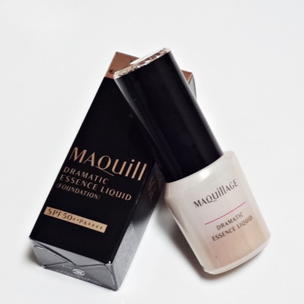 ドラマティックエッセンスリキッド/マキアージュ/リキッドファンデーションを使ったクチコミ(4枚目)