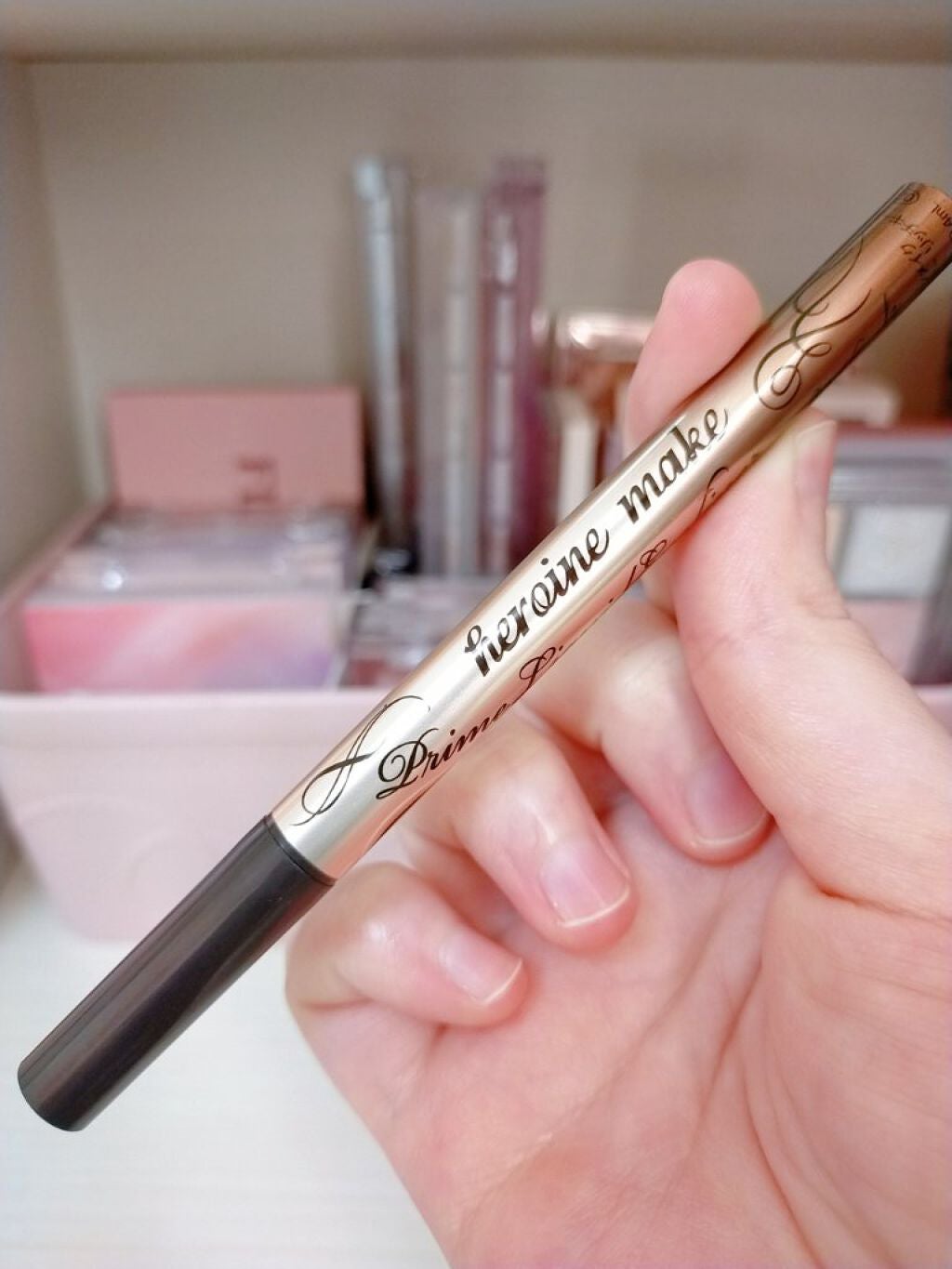 プライムリキッドアイライナー リッチキープ/ヒロインメイク/リキッドアイライナーを使ったクチコミ(1枚目)