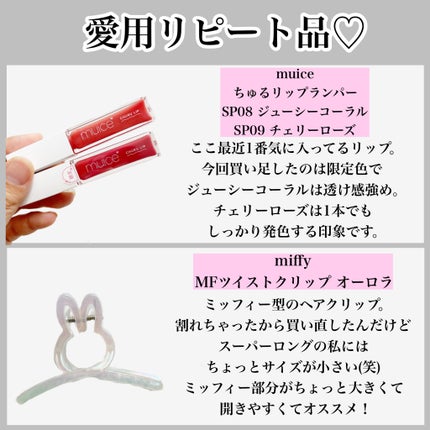 MFツイストクリップ オーロラ(AURORA)/miffy/ヘアケアグッズの画像