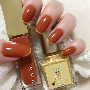 くすみオレンジネイルで大人な指先に おすすめデザイン ネイルポリッシュ紹介 プチプラ デパコス Lips
