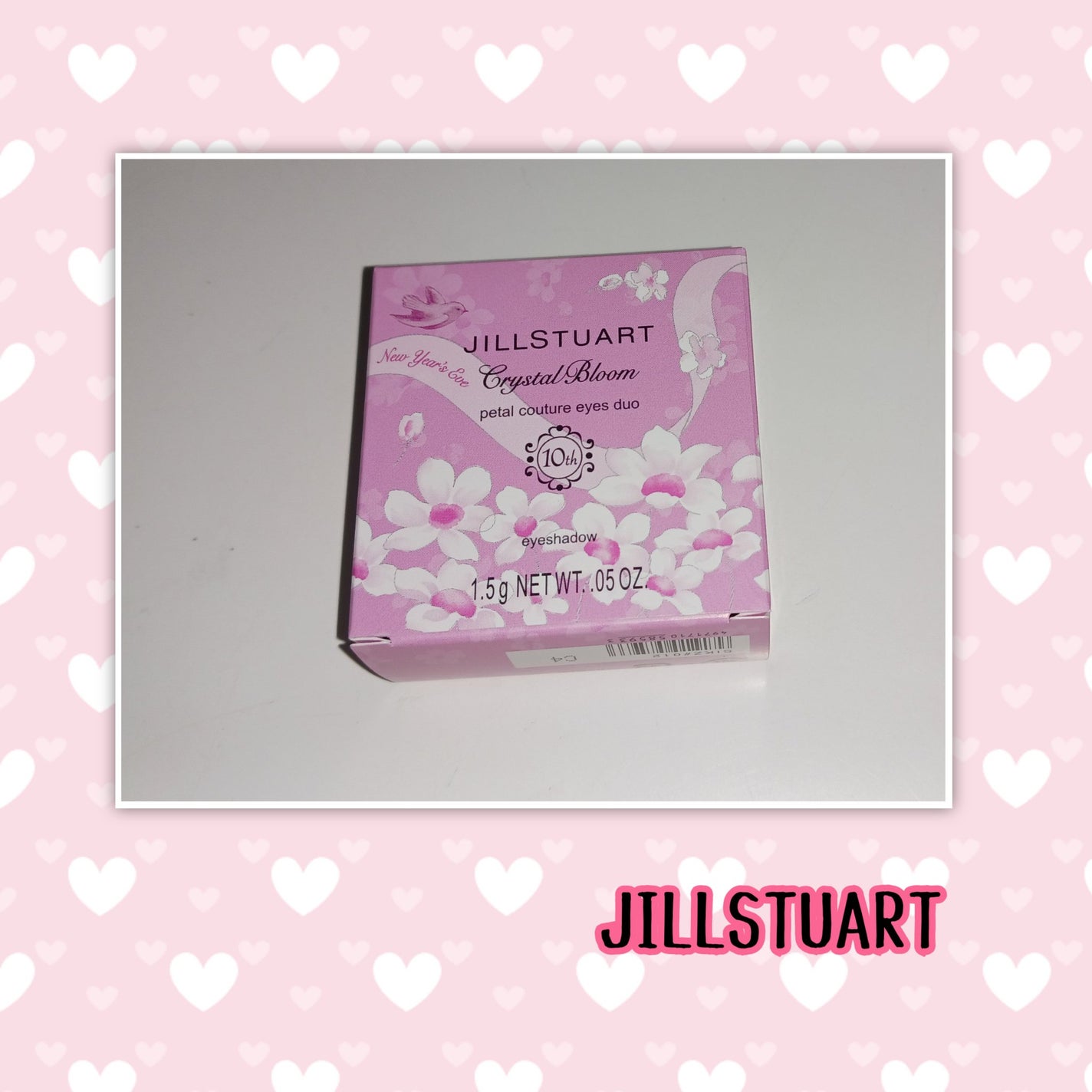 ジルスチュアート クリスタルブルーム ペタルクチュールアイズ デュオ/JILL STUART/アイシャドウパレットを使ったクチコミ(1枚目)