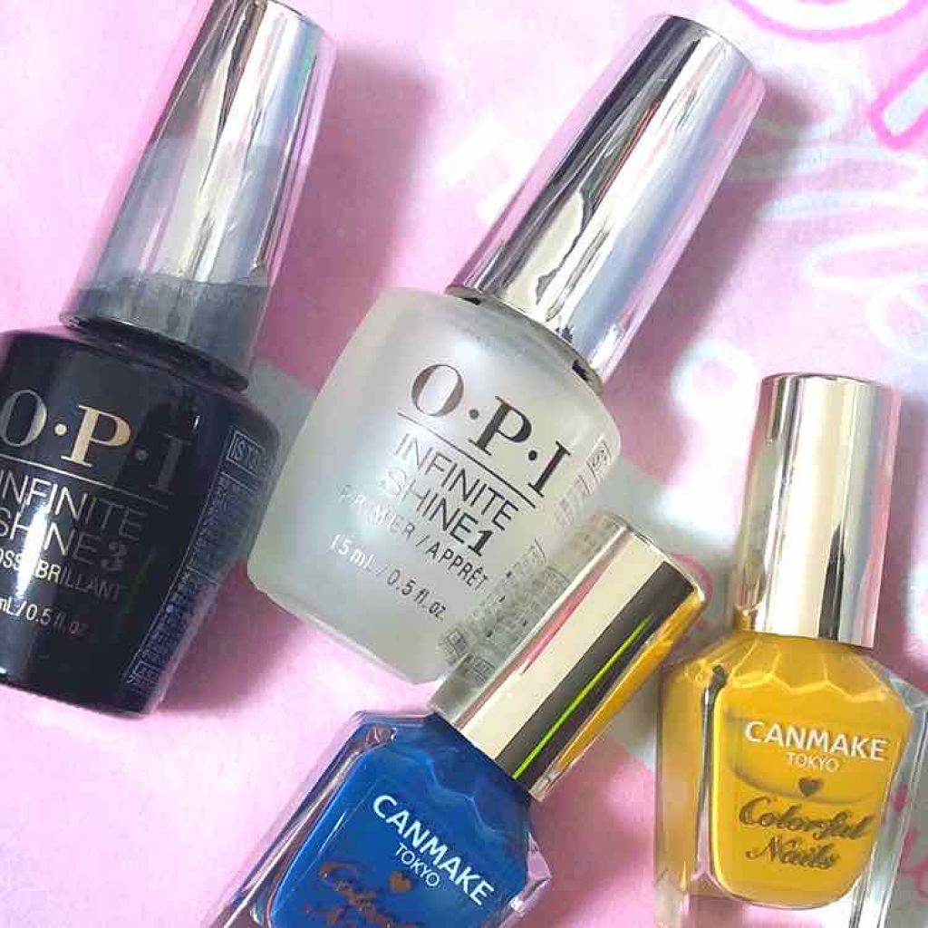 カラフルネイルズ/キャンメイク/マニキュアを使ったクチコミ（2枚目）