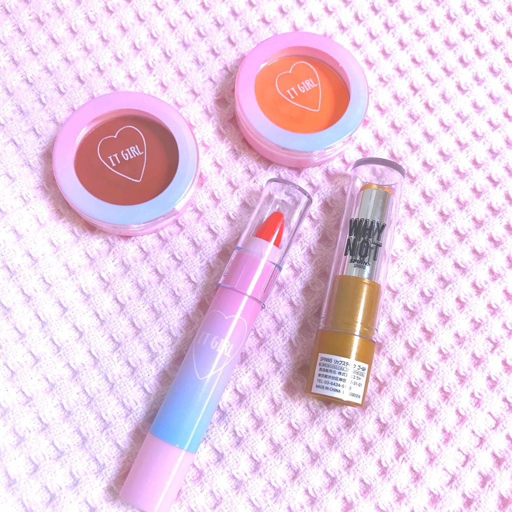 ダイソー×IT GIRL マットクレヨンリップ/DAISO/口紅を使ったクチコミ（1枚目）