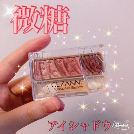 トーンアップアイシャドウ/CEZANNE/アイシャドウパレットを使ったクチコミ(1枚目)