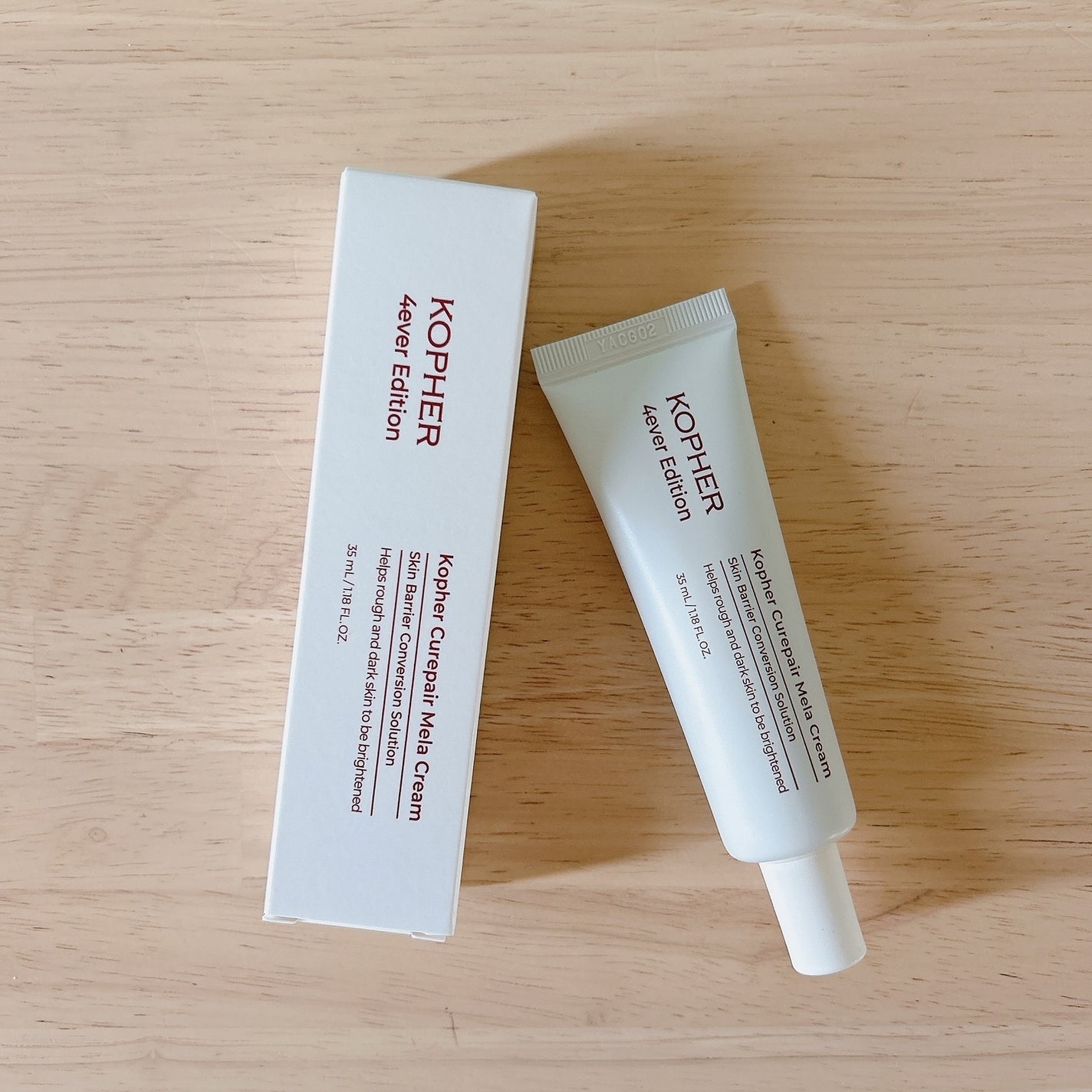 CUREPAIR MELA CREAM /KOPHER/フェイスクリームを使ったクチコミ(1枚目)