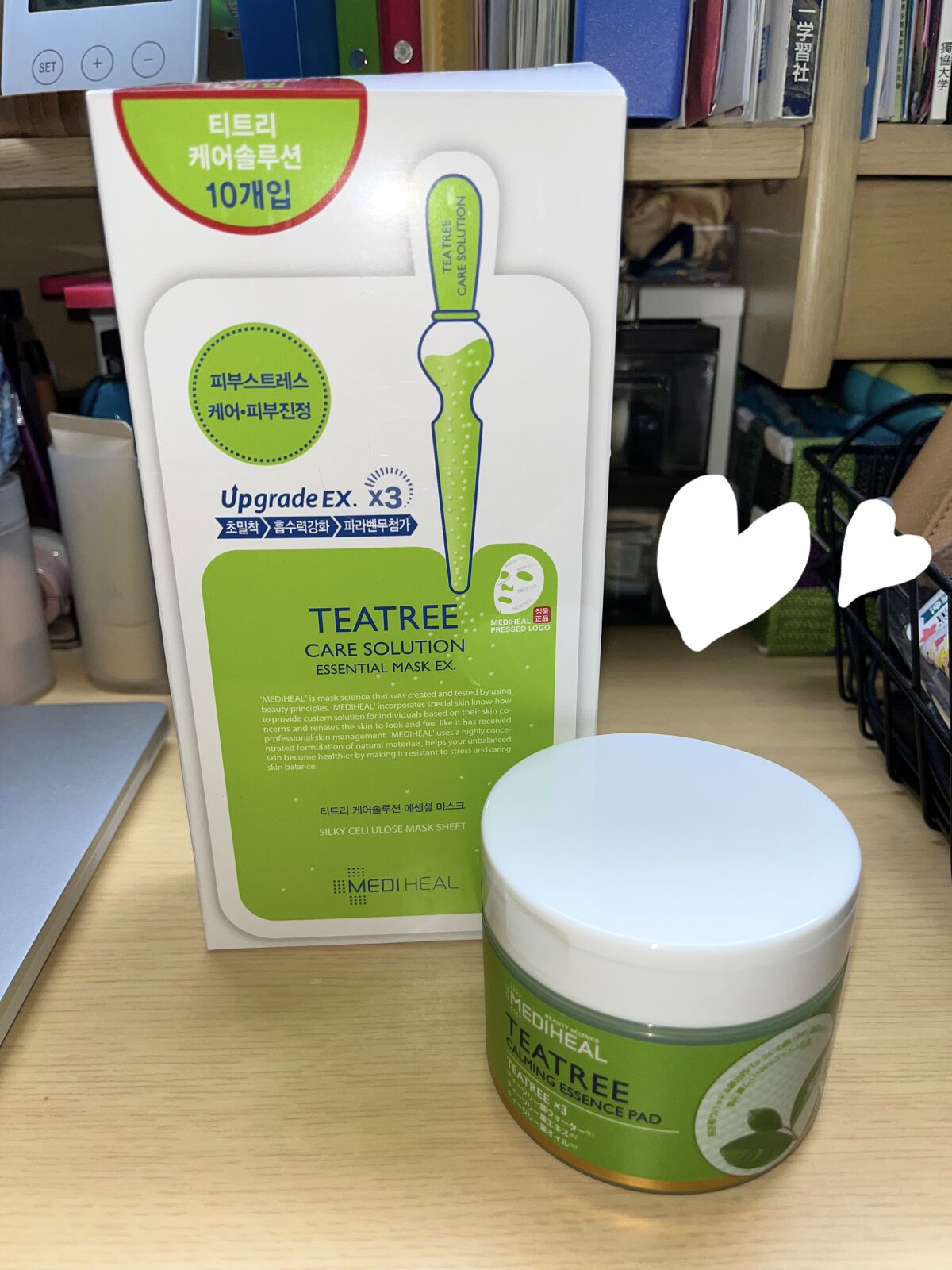 ティーツリーカーミングエッセンスパッド/MEDIHEAL/トナーパッドを使ったクチコミ（1枚目）