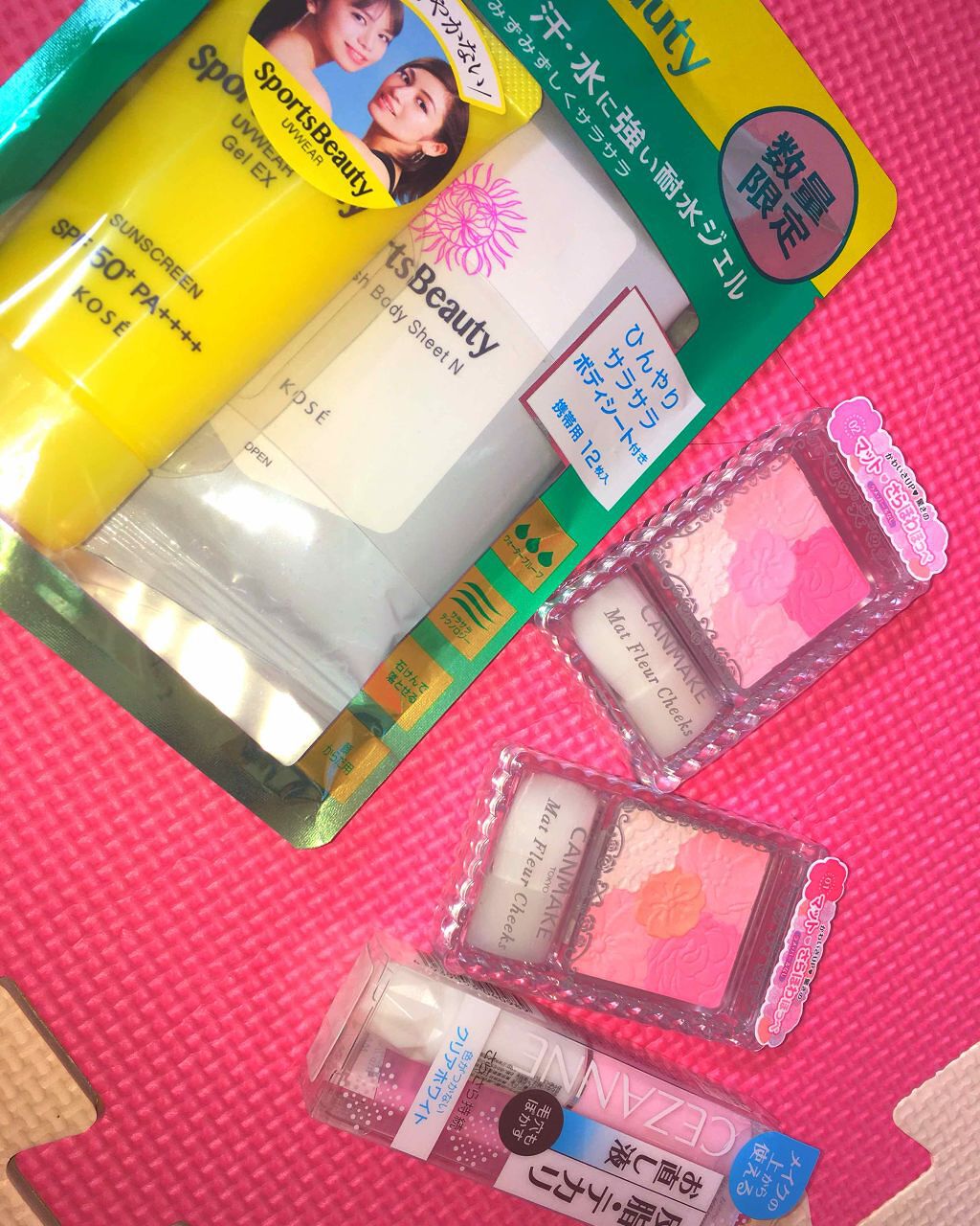 グロウフルールチークス/キャンメイク/パウダーチークを使ったクチコミ(1枚目)