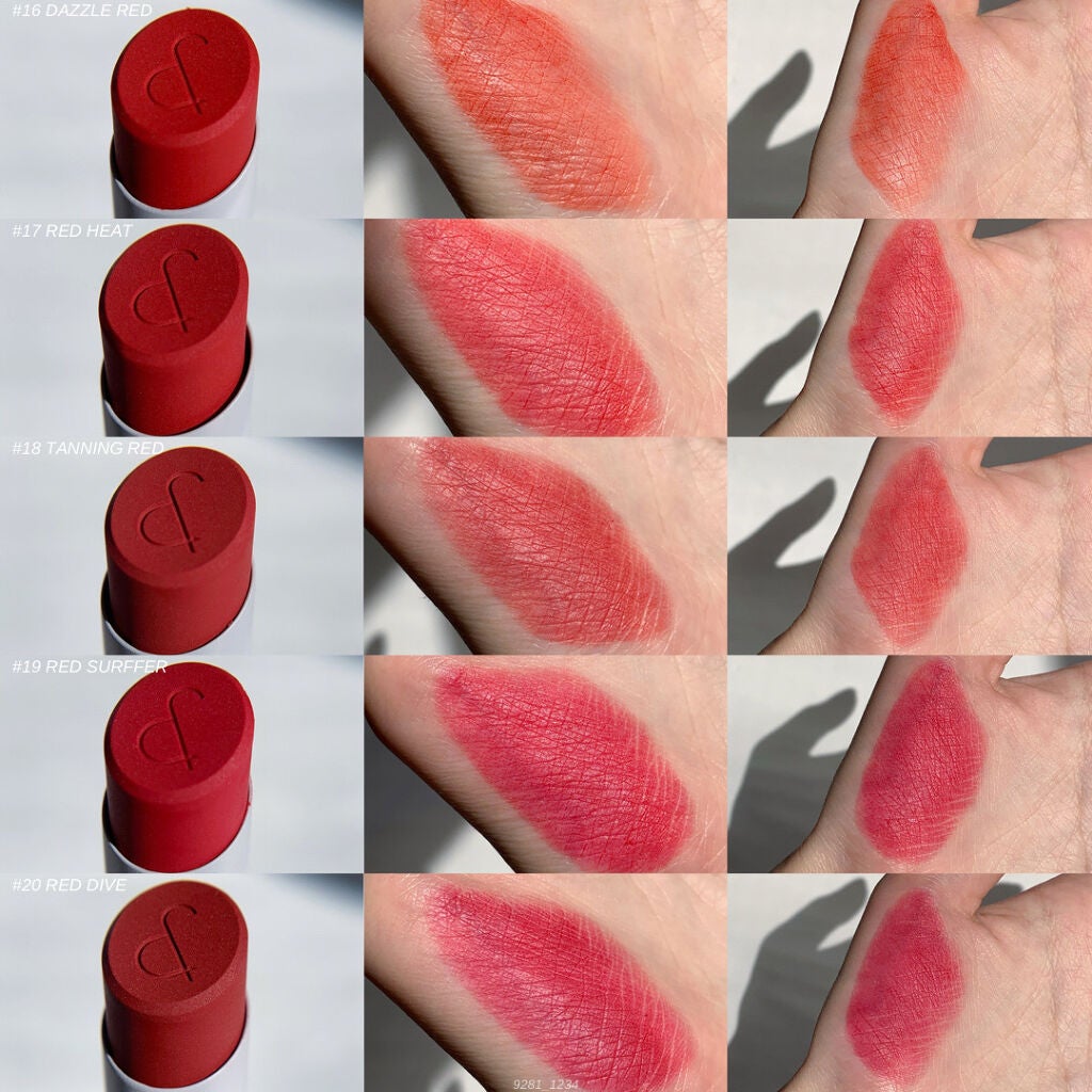 ゼロマットリップスティック/rom&nd/口紅を使ったクチコミ(5枚目)