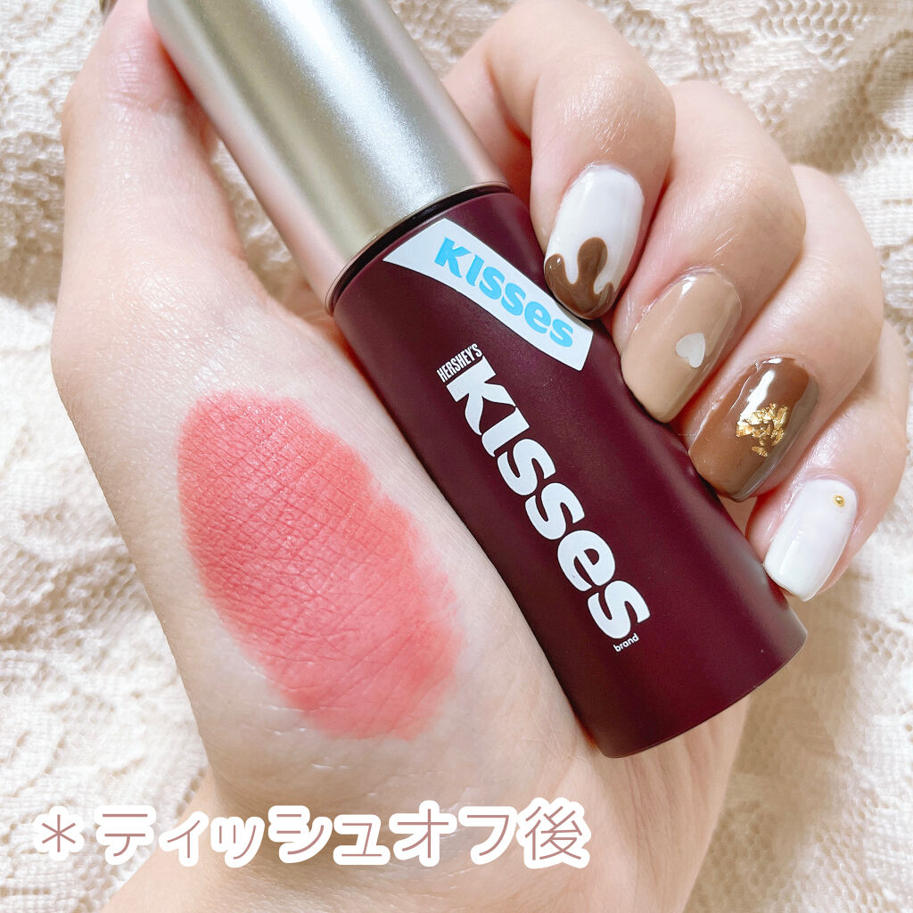 キスチョコレート ムースティント/ETUDE/口紅を使ったクチコミ（3枚目）