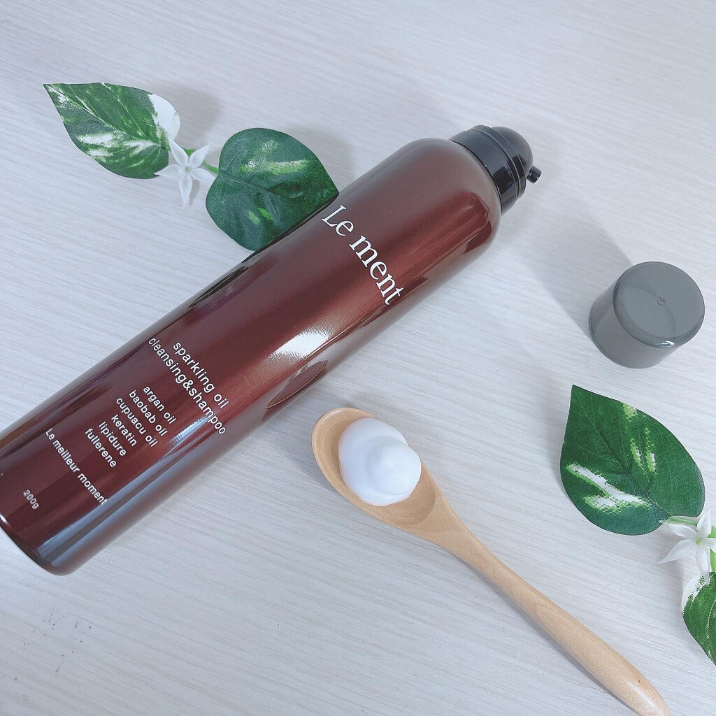 ルメント スパークリングオイル クレンジング&シャンプー/Le ment/市販シャンプーを使ったクチコミ（2枚目）