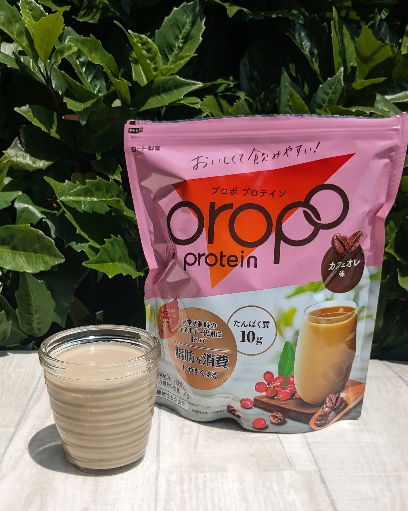 プロポ プロテイン(カフェオレ味)/ロート製薬/その他プロテインを使ったクチコミ(5枚目)