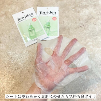 バランスフル シカマスク/Torriden/シートマスク・パックを使ったクチコミ(5枚目)