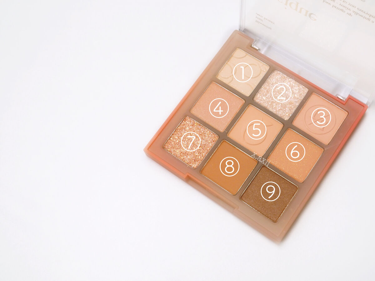 シャドウパレット/dasique/アイシャドウパレットを使ったクチコミ（2枚目）