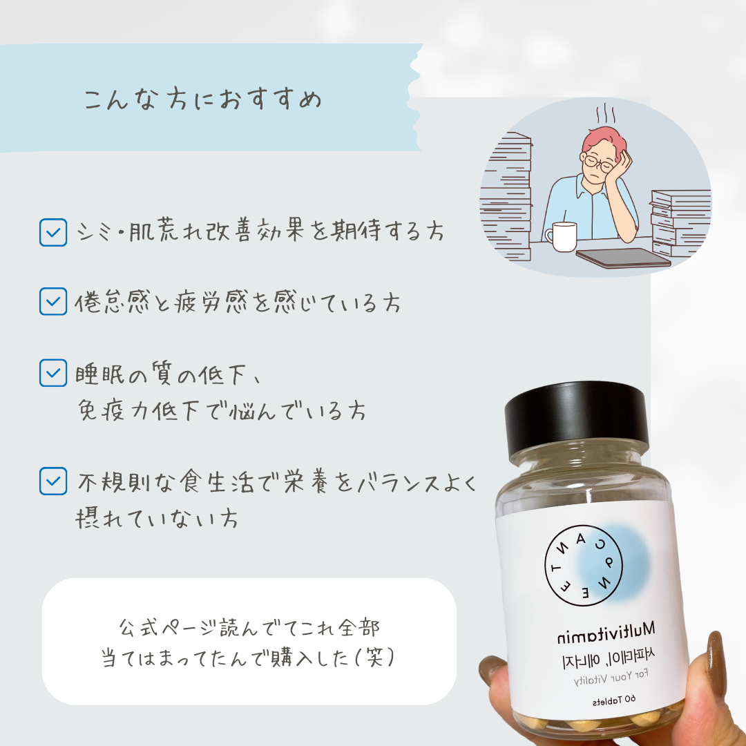 サファーデイ スノー/canteen9/美容サプリメントを使ったクチコミ(5枚目)