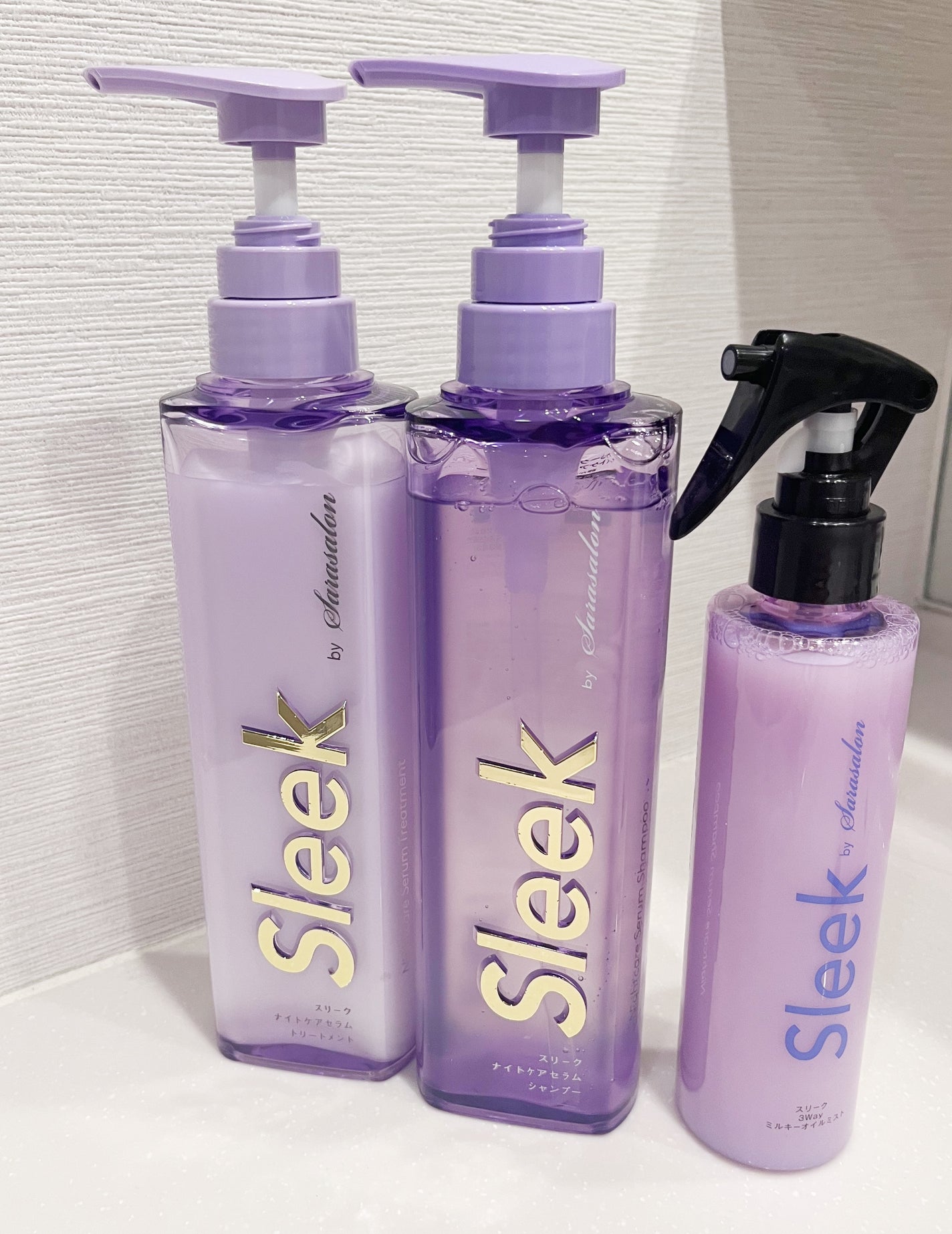 3Wayミルキーオイルミスト/スリーク by サラサロン/アウトバストリートメントを使ったクチコミ(2枚目)