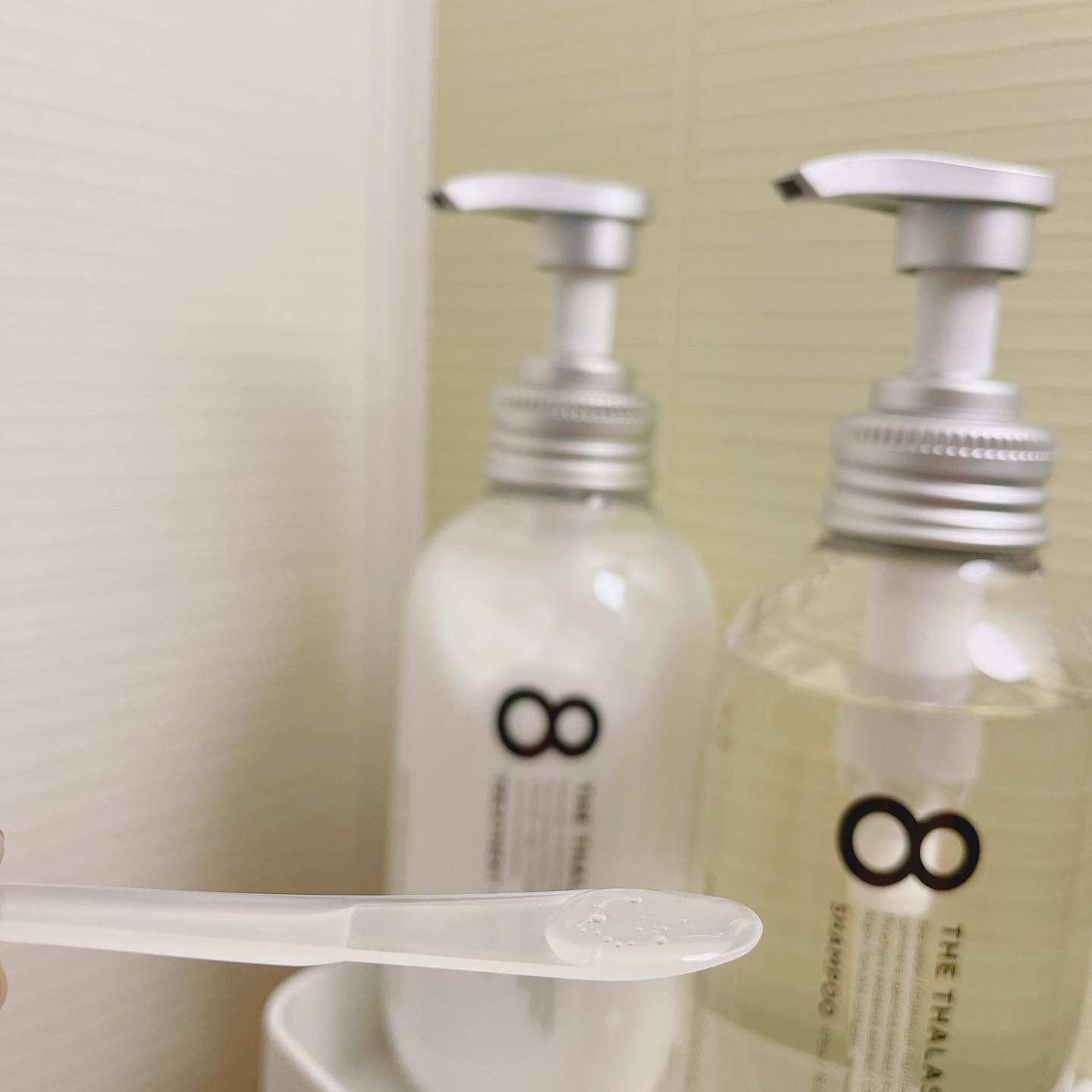 [旧商品]クレンジングリペア＆モイスト 美容液シャンプー／ディープリペア＆アクアモイスト 美容液トリートメント/エイトザタラソ/市販シャンプーを使ったクチコミ（2枚目）