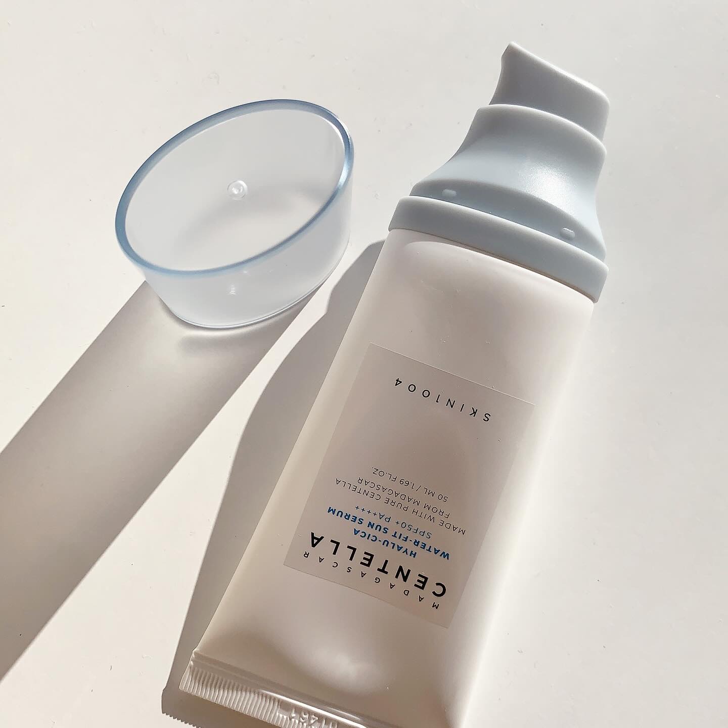 ヒアルーシカ ウォーターフィット サンセラム/SKIN1004/日焼け止めローションを使ったクチコミ（3枚目）