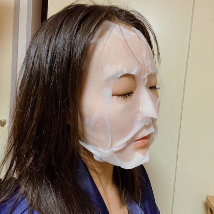 バランシング3Dマスク モイスチャーミルク/肌美精/シートマスク・パックを使ったクチコミ(4枚目)