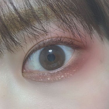 EyeTeen Choco Brown(アイティーンチョコブラウン)/OLENS/カラーコンタクトレンズを使ったクチコミ（2枚目）