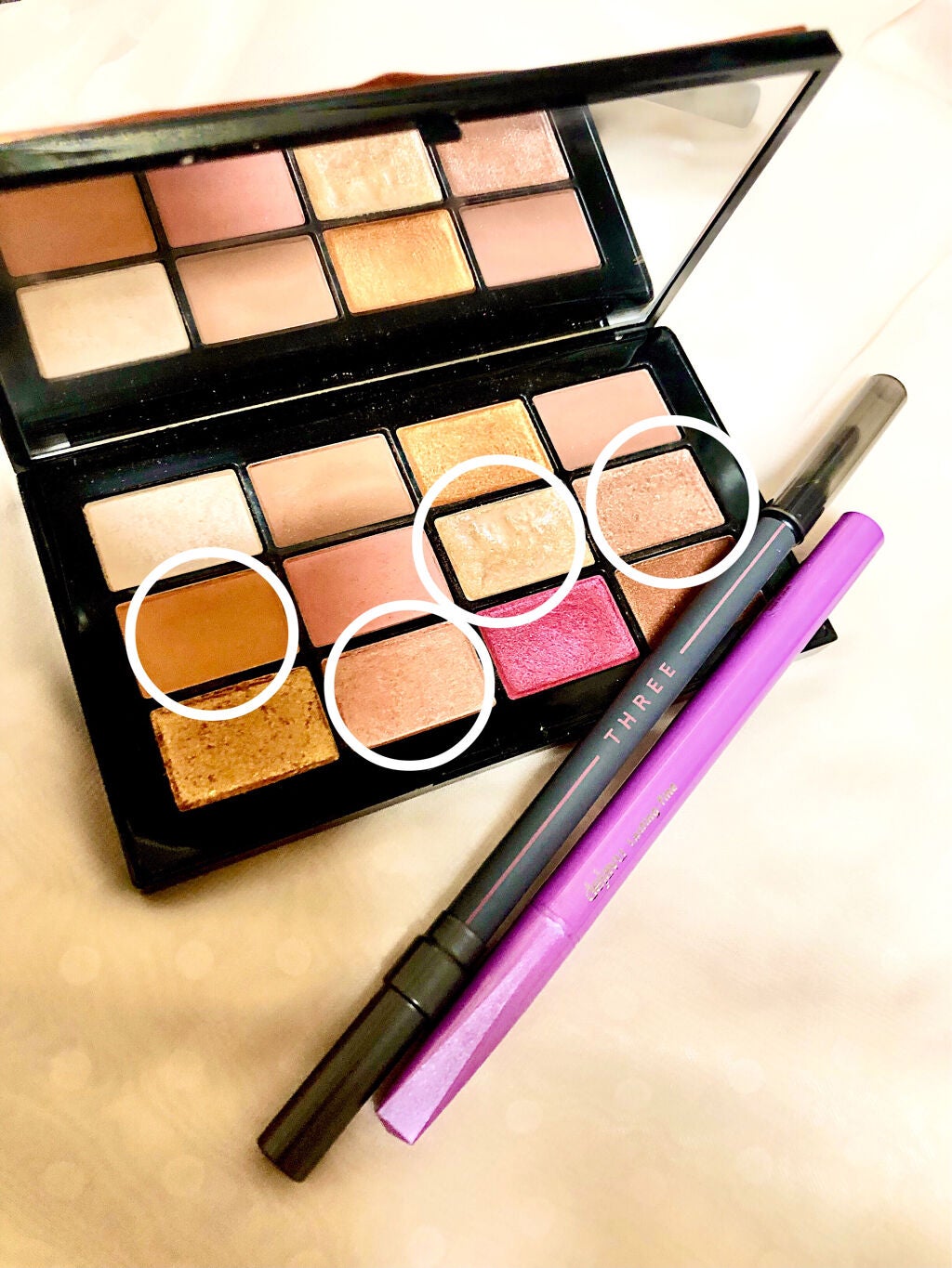 メズモライジング パフォーマンスアイライナーペンシル/THREE/ペンシルアイライナーを使ったクチコミ(6枚目)