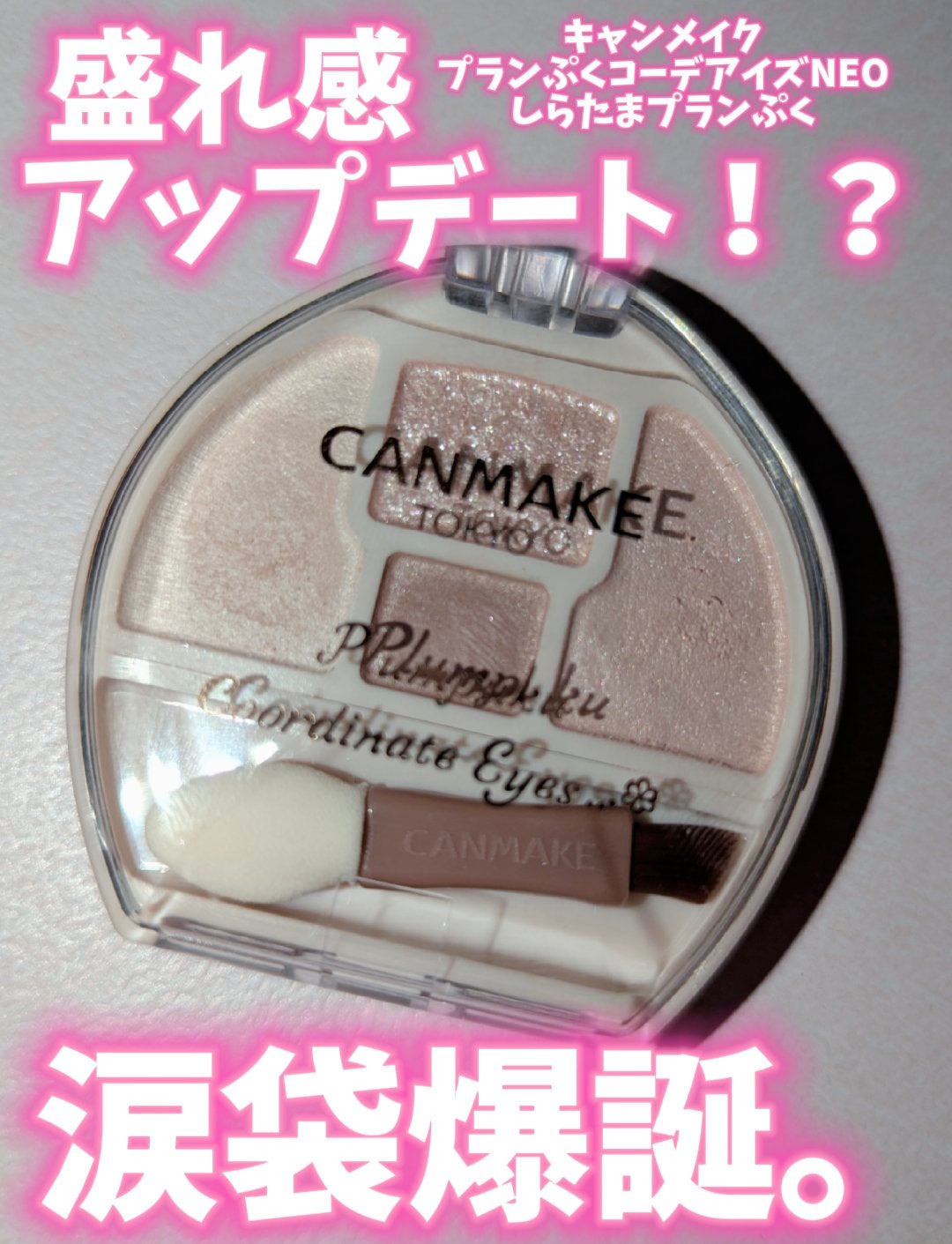 プランぷくコーデアイズNeo/キャンメイク/アイシャドウを使ったクチコミ(1枚目)