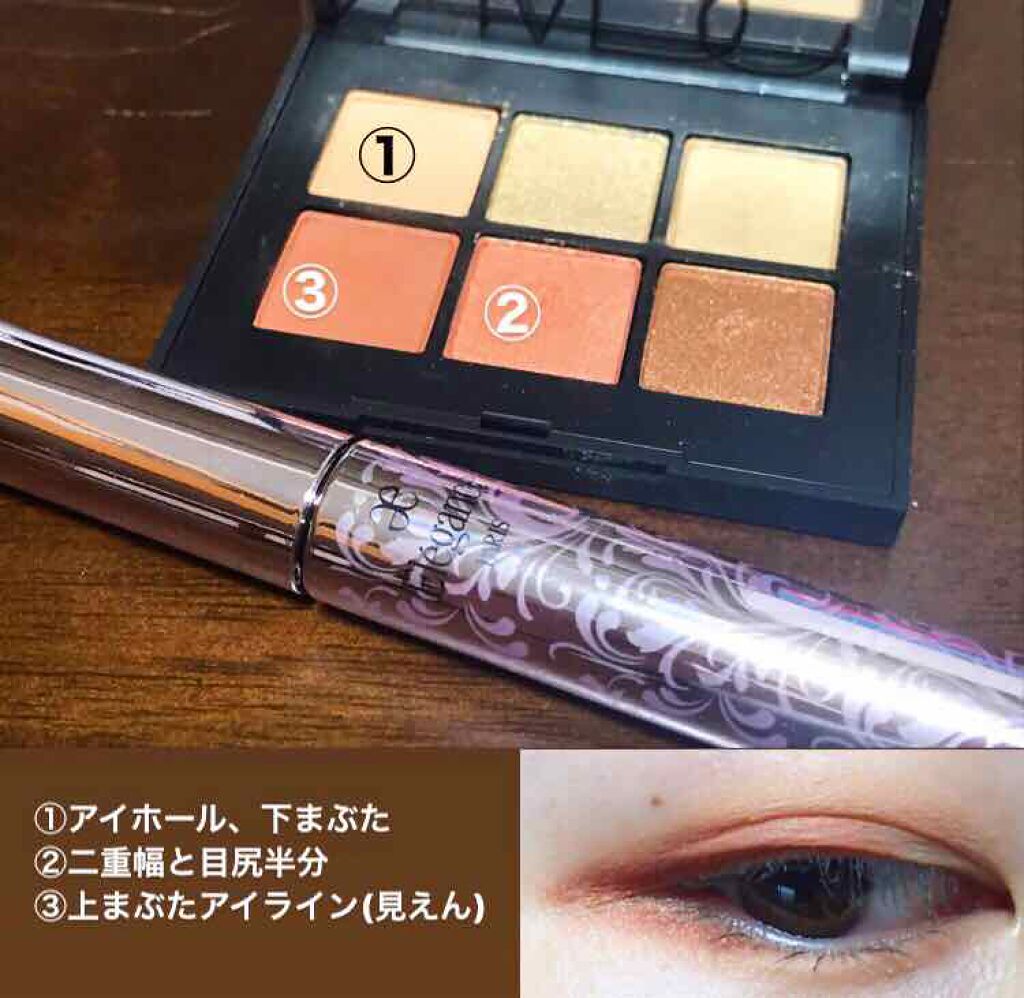 ヴォワヤジュールアイシャドウパレット/NARS/アイシャドウパレットを使ったクチコミ(4枚目)